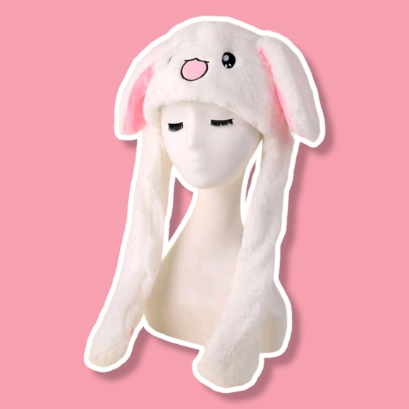 Fluffy Bunny  Hat 💕💕💋💋 - Picture 2 of 6